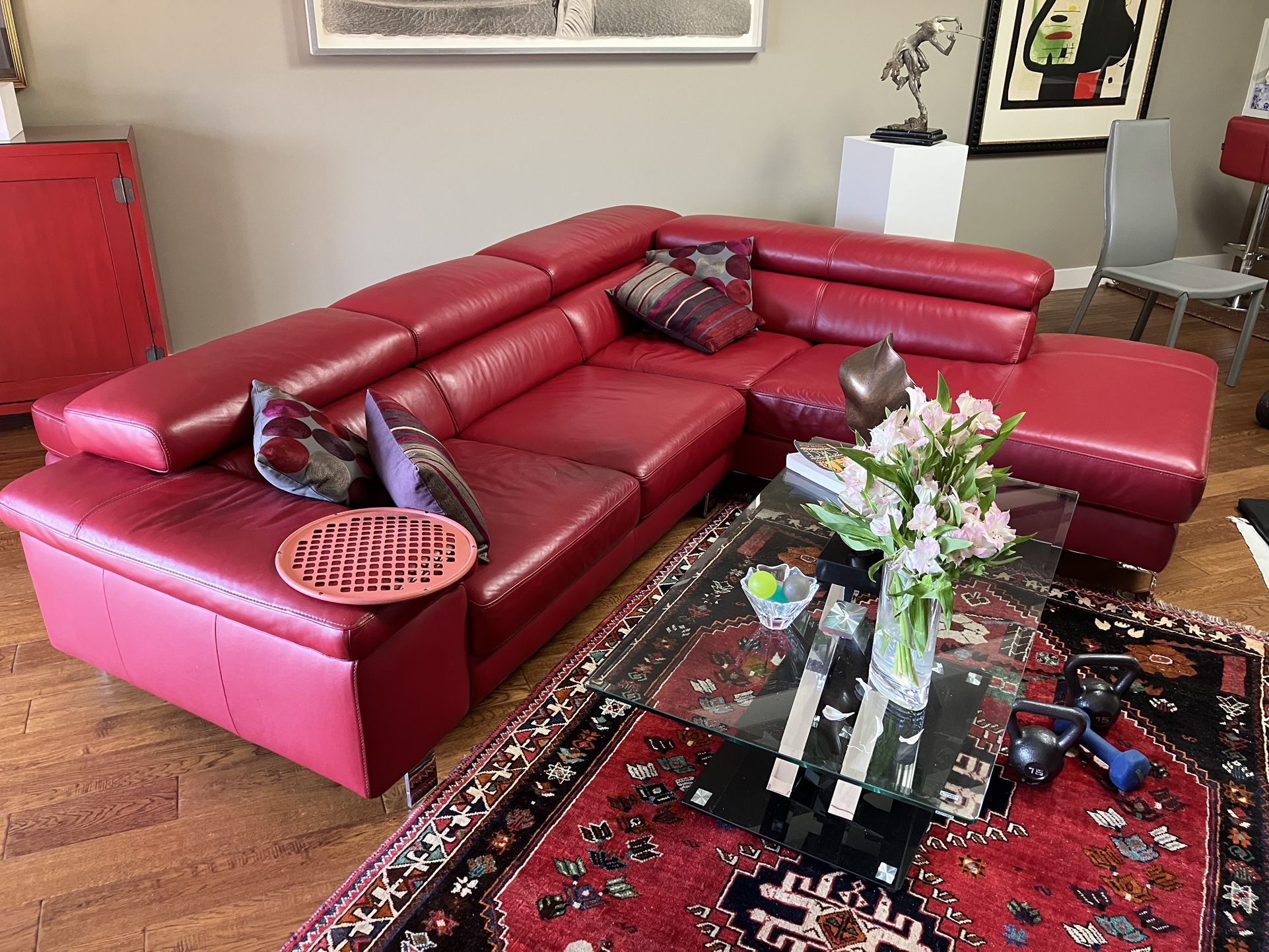 Sectional Leather Couch for Sale in Carmelbythesea, CA OfferUp