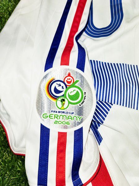 Zidane France Adidas 2006 WORLD CUP Home Jersey Maillot Shirt L SKU# 7 –  foreversoccerjerseys