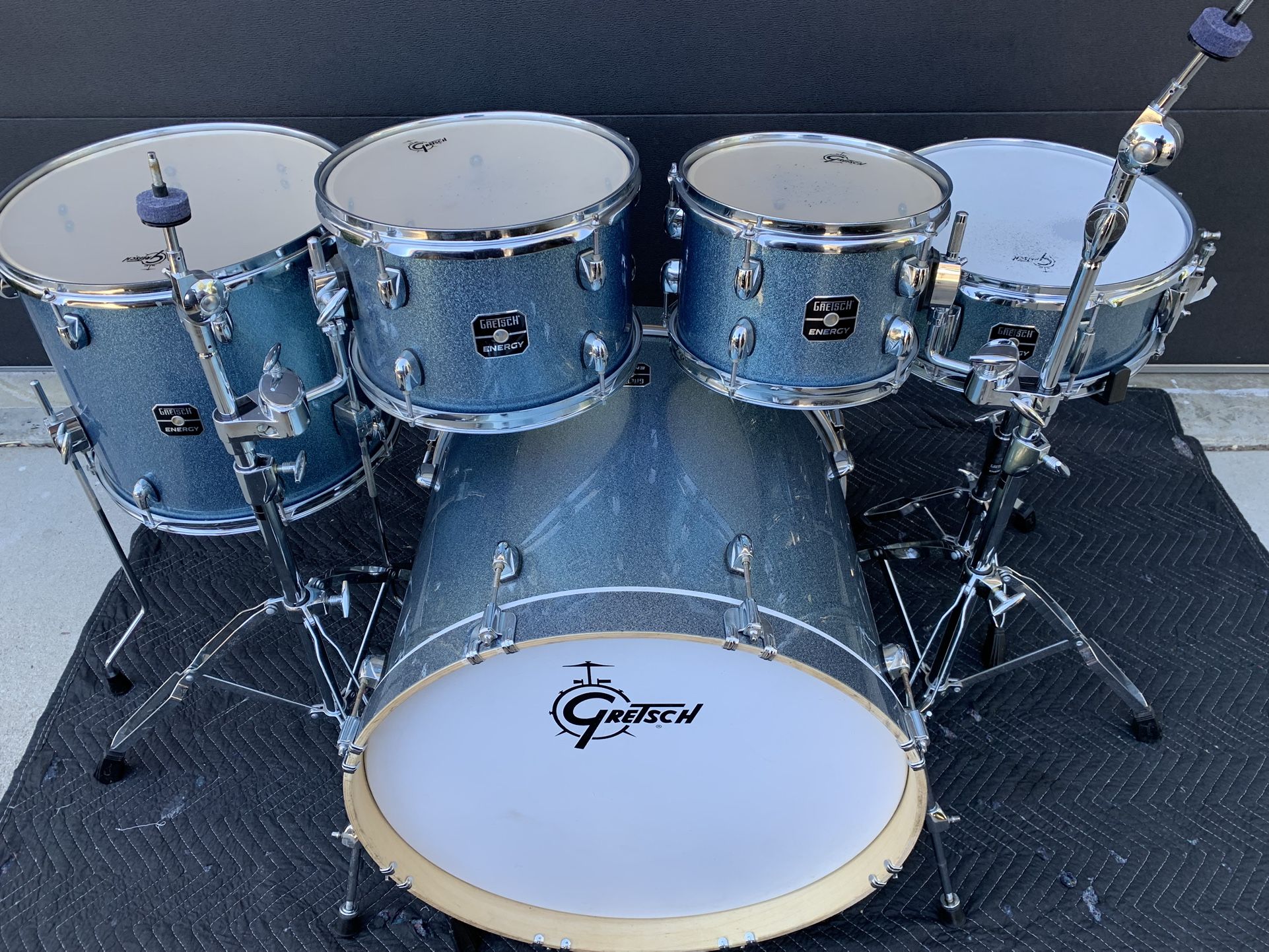 💥 Gretsch Energy Series 5pc Drum Set 22-16-12-10-14”