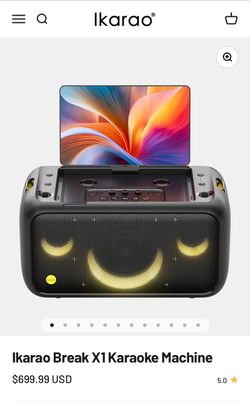 Ikarao portable karaoke machine