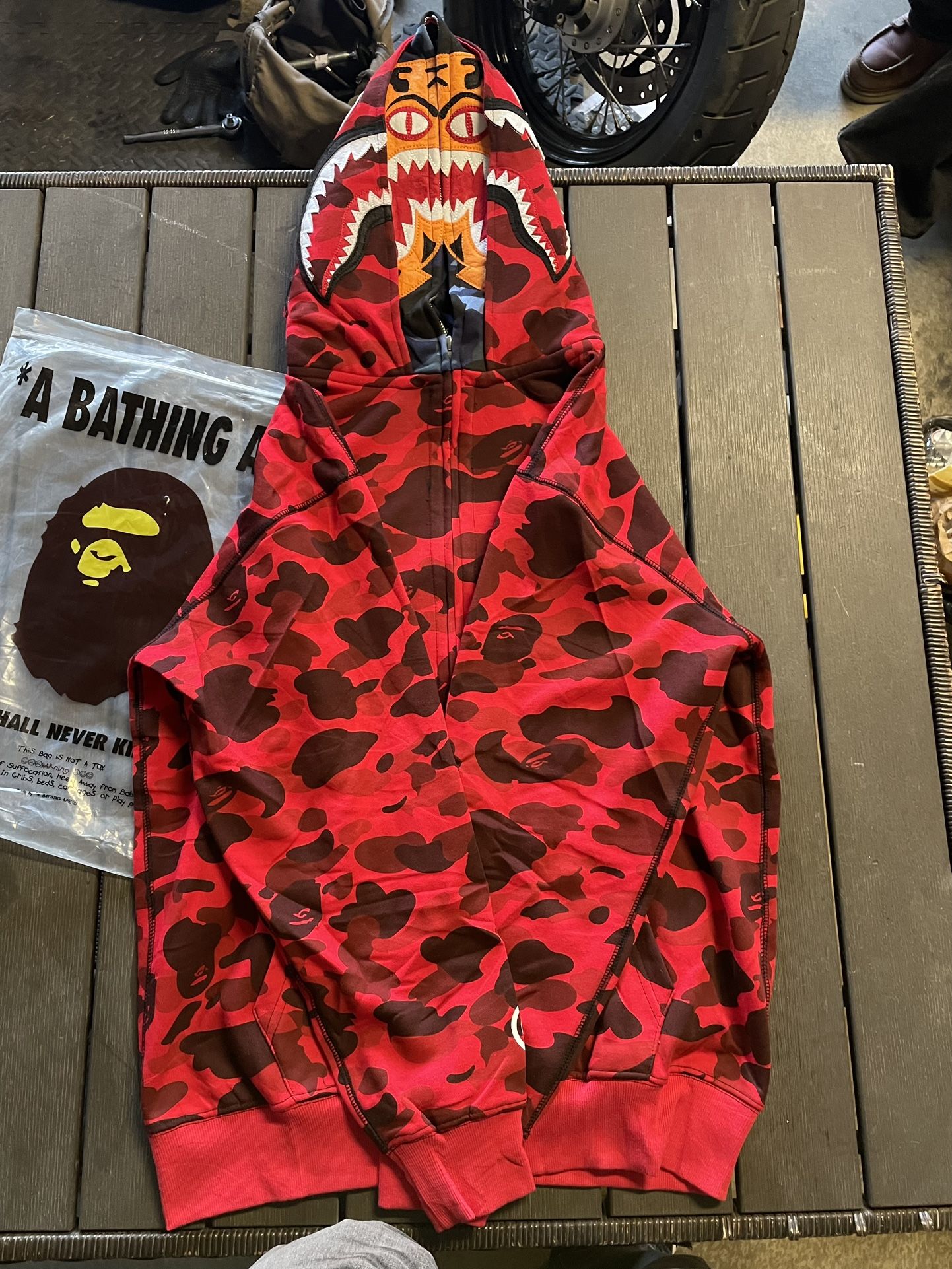 Red Bape Hoodie