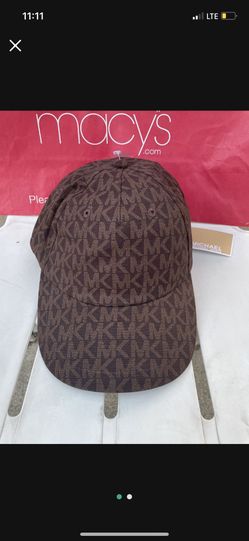 Michael Kors Signature Logo black Cap Hat NWT pick up location in the city of Pico Rivera 