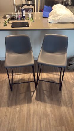 Pair of Counter Height Chairs