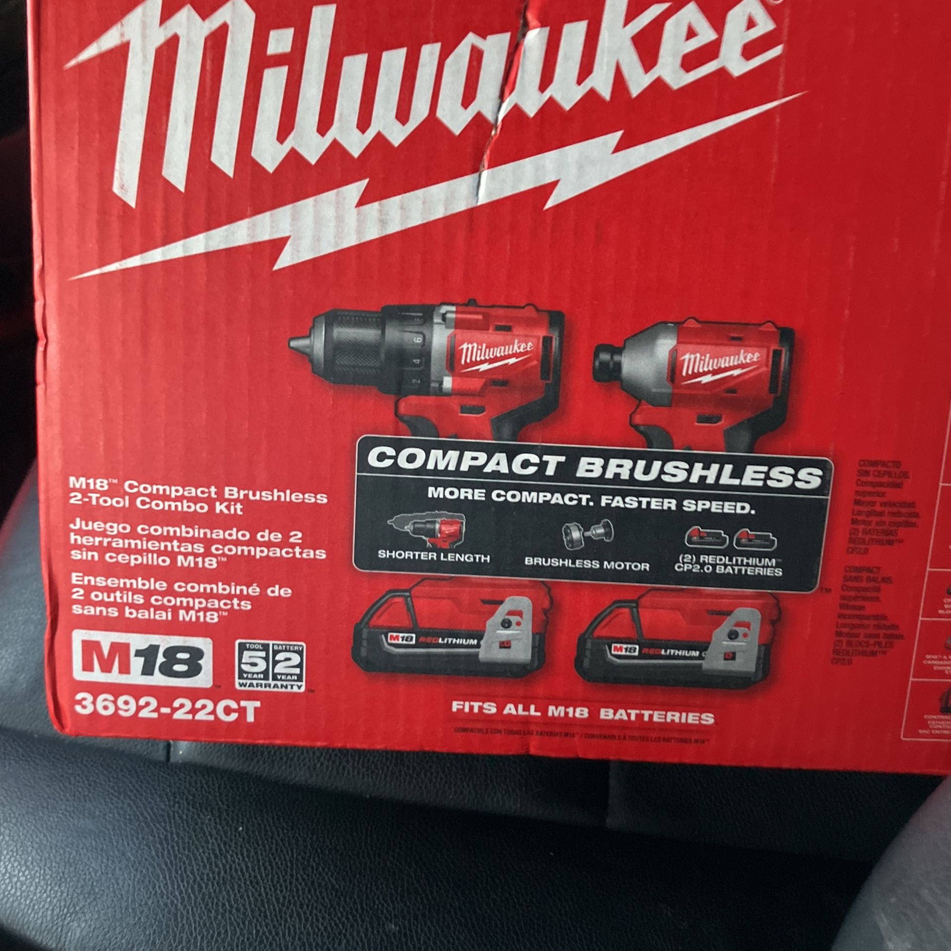 Milwaukee 2 Tool Kit