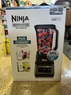 New - Professional Plus Blender By Ninja 1400 Watts