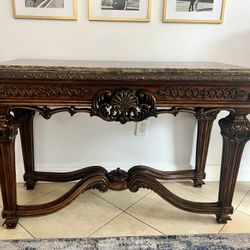 Traditional Console Table