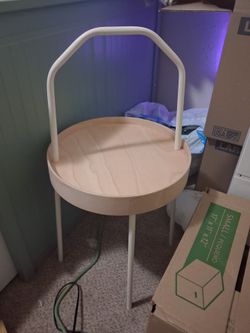 Ikea, BURVIK
Side table, white, 15"