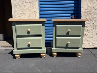 Matching Pair of Nightstands – Cottage/Farmhouse Style