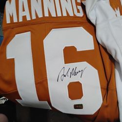 Arch Manning Signed Autograph Jersey Jerseys Texas Longhorns