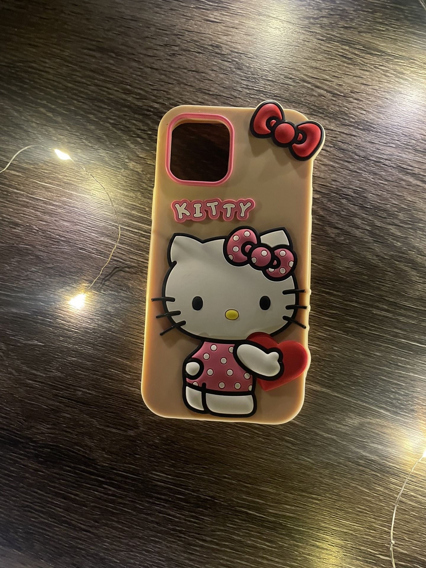 iphone 12 hello kitty silicone phone case 🤍