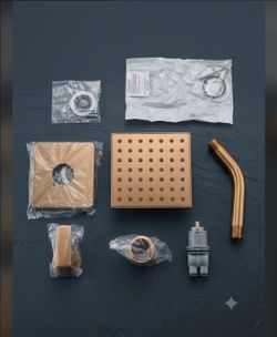 Delta T14237-CZ Shower Kit In CHAMPAGNE BRONZE