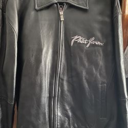 Phat Farm Leather Bomber