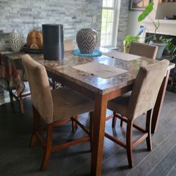 Marble TABLE AND CHAIRS