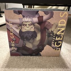 World Of Warcraft Blizzcon 2019 Commemorative Orc Grunt Statue