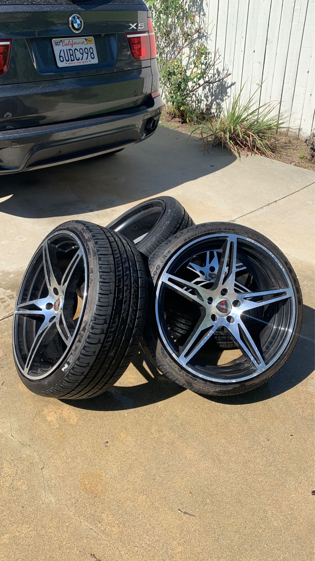 20” rims and tires