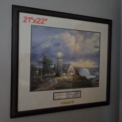 Thomas Kinkade Framed Painting 