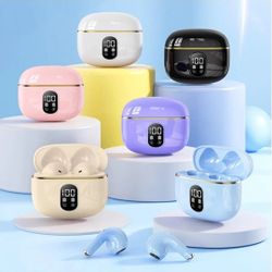 Smart Wireless In Ear Headphone led display long lasting batteryindicator for digital low latency Enc T02 waterproof earbuds  To