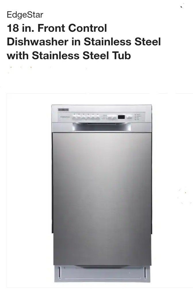 * GREAT FOR A TINY HOME, STUDIO APT, CASITA * Stainless Steel Dishwasher