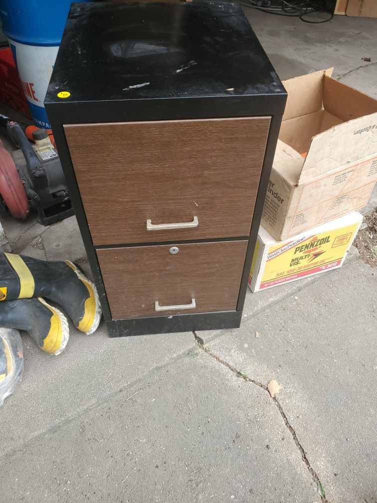 2 Drawer File Cabinet