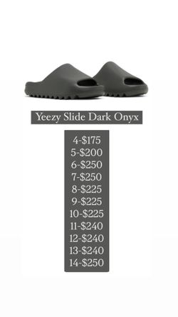 Yeezy Slide Dark Onyx