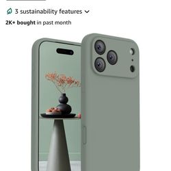 FireNova iPhone 17 Pro Magnetic Case Calke Green MagSafe