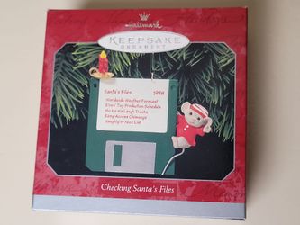 Hallmark Ornament, Mouse