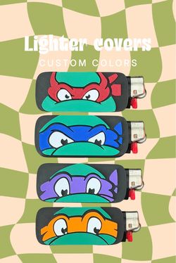 TMNT Lighter Covers