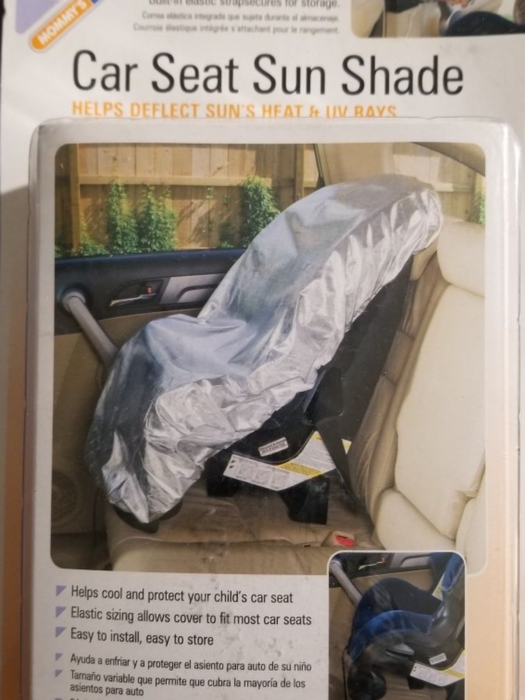 Car seat sun shade