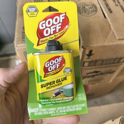 Goof Off Super Glue Remover 5 Pack