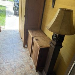 rustic floor lamp