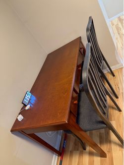 Wooden Desk dine in table 51 inch tv stand