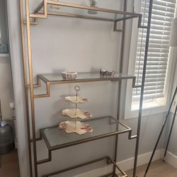 Glass Bar Shelf
