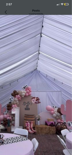 Drapping canopy