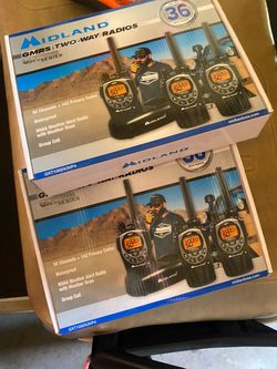 2-way radio Midland GXT1000X3VP4(waterproof)