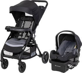 ONLY $165: Passport Seasons Travel System with EZ-Lift™ Infant Car Seat, Journey Black