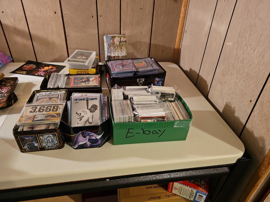 Entire Collection Of Sport And Non Sport Cards.