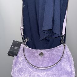 NWT Kate Spade Kayla Faux Fur Crossbody
