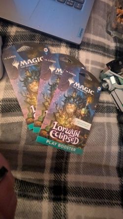 Sealed magic the gathering lorwyn eclipsed play booster packs for sale or trade