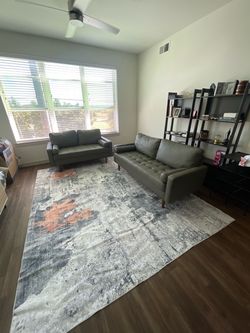 Sofa and loveseat