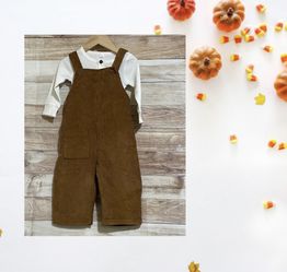 Brown Cotton overalls visit our website