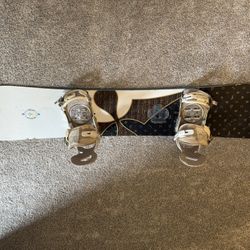 Burton Air 48 Men's Snowboard 148cm with Ride Bindings