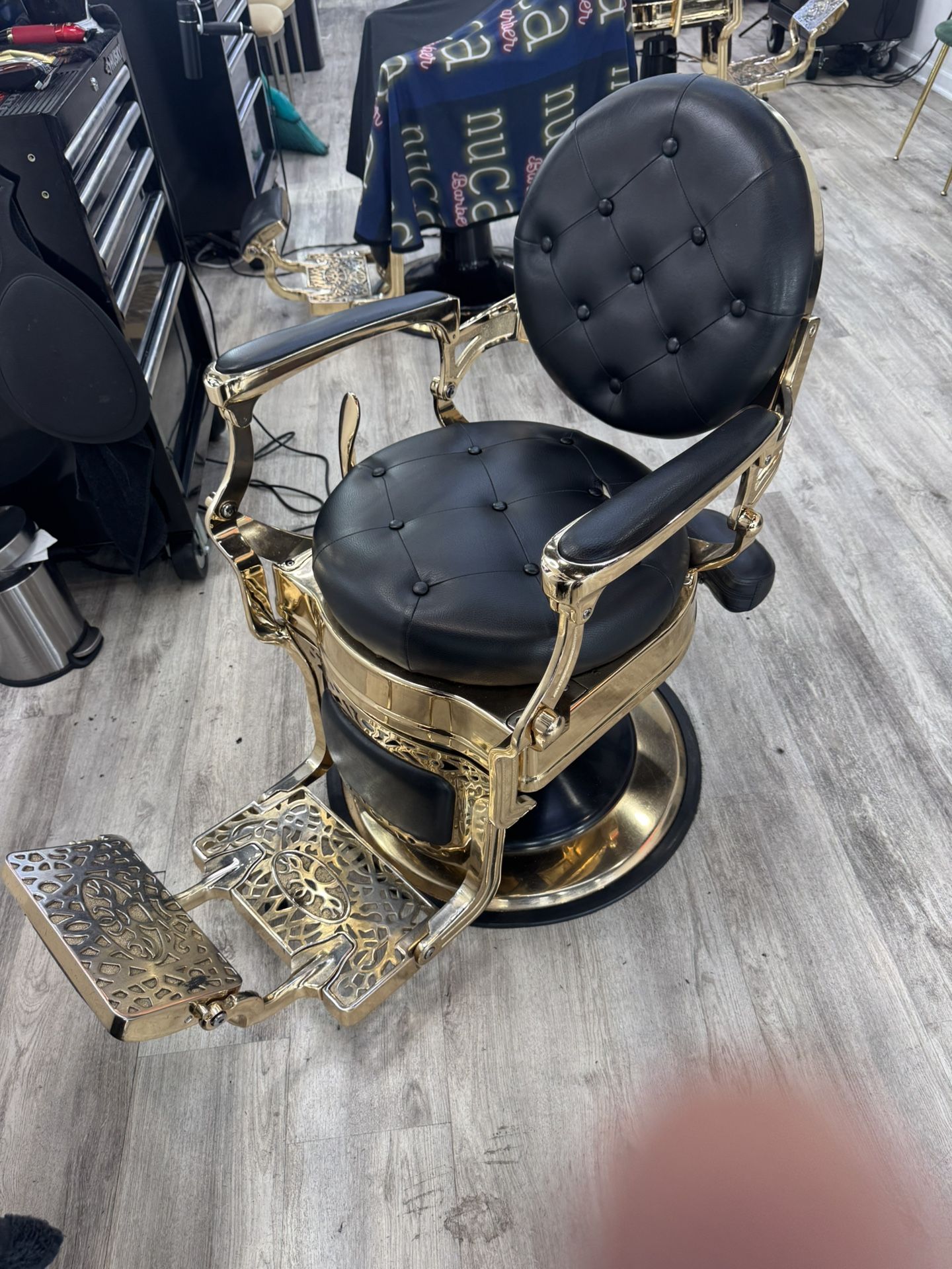 2 Barbershop Chairs