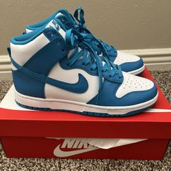 Nike Dunk High Retro Laser Blue