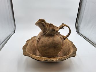 Vintage Water Pitcher & Basin