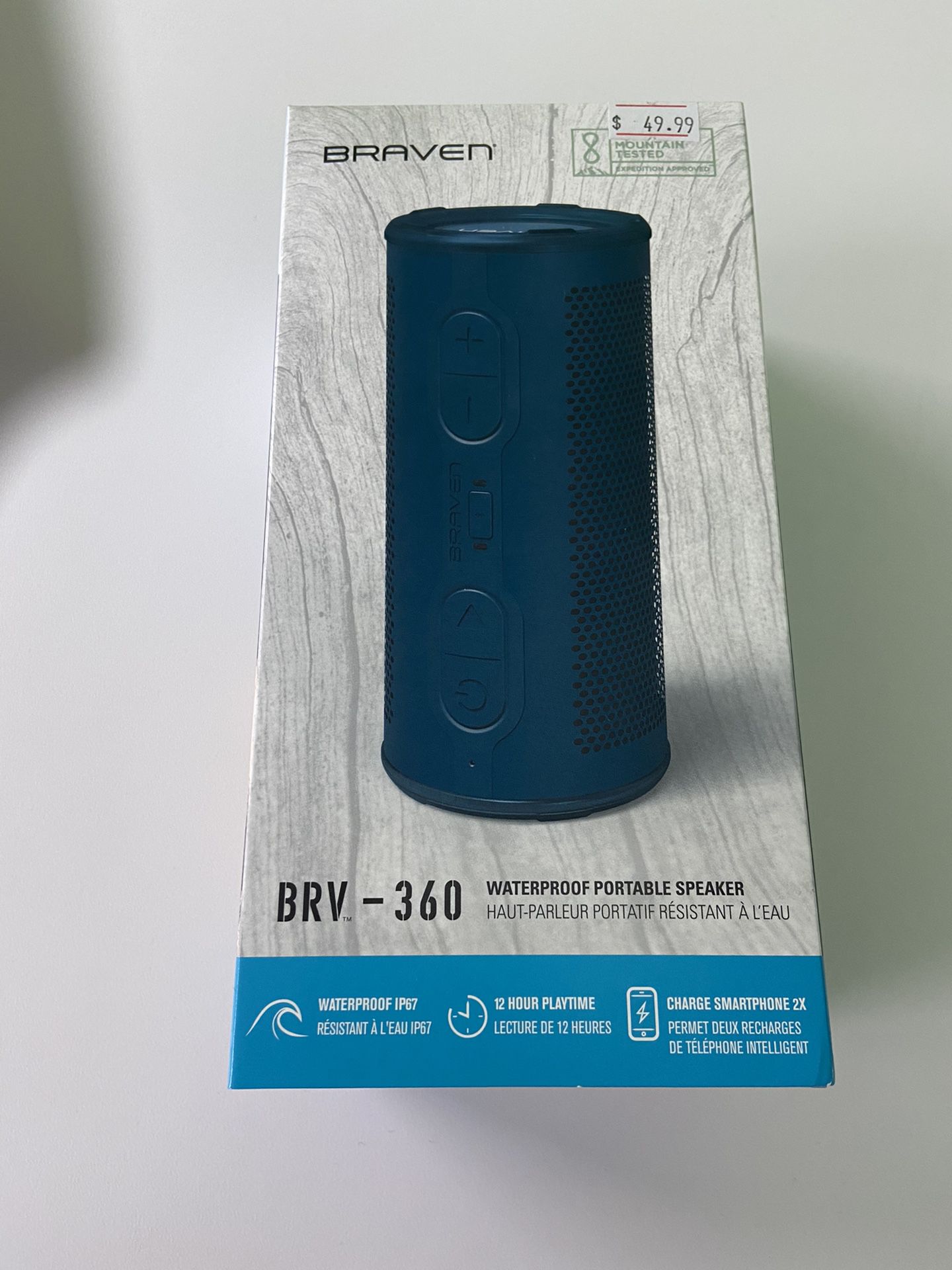 Braven Bluetooth water resistant speaker