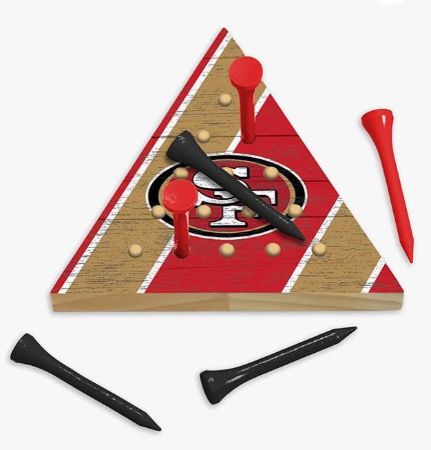 49ers Brian Games Puzzle And Peg Game