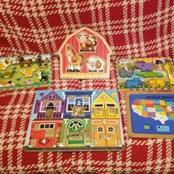 Melissa and Doug puzzles