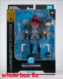 SDCC 2026McFarlane DC Gold Red Hood Collector  WHOLE BOX WITH CHASE