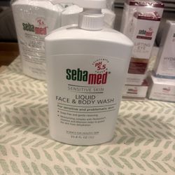 🧴 NEW Sebamed Sensitive Skin Liquid Face & Body Wash 33.8oz (1L) – Multiple Available