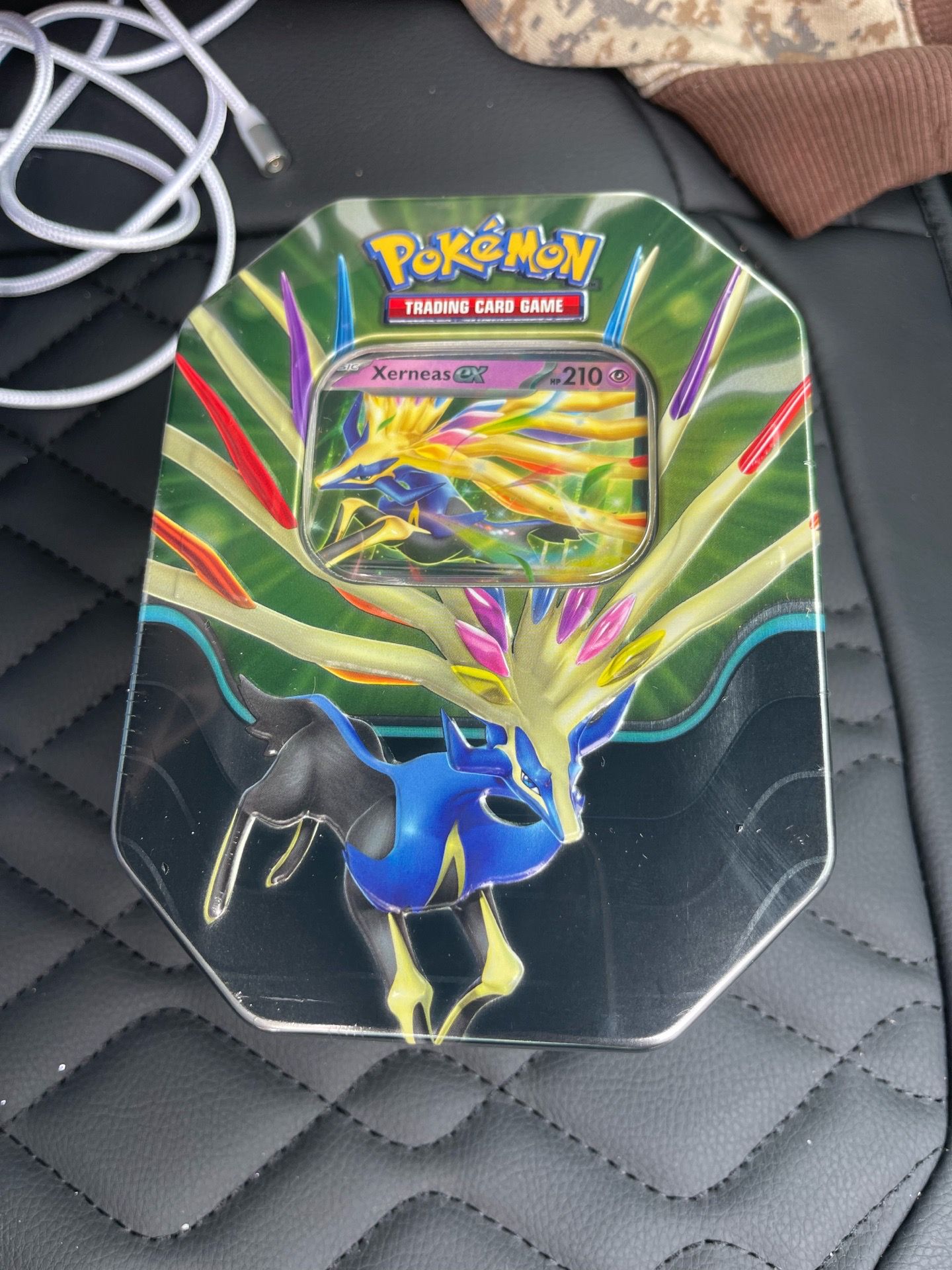 Pokemon Azure Legends Xerneas TCG Tin Factory Sealed